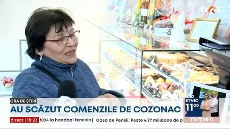 A scazut numarul comenzilor de cozonac