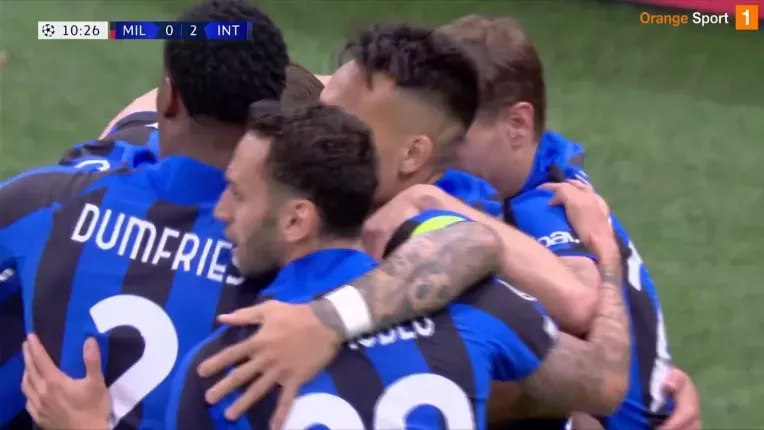 AC Milan - Inter 0-2. Victorie clara pentru nerazzurri, care sunt cu un pas in finala UCL