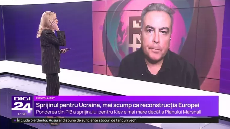 Ajutorul acordat de Occident Ucrainei depaseste Planul Marshall, sustine directorul BERD