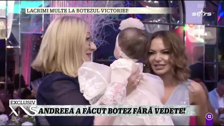 Andreea Antonescu, botez atipic pentru Victoria! Vedetele nu au fost invitate!