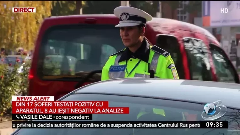 Aproape jumatate din soferii testati pentru droguri in Maramures au avut rezultat fals-pozitiv