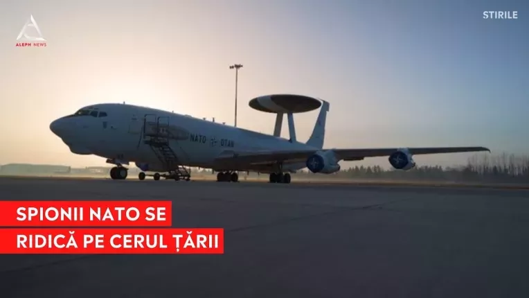 Avioanele NATO patruleaza pe cerul Romaniei