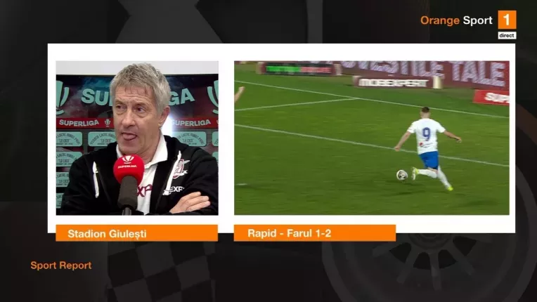 Bergodi, nemultumit de arbitraj: "Ma suspenda sase luni daca spun ceva". Reactii dupa Rapid - Farul