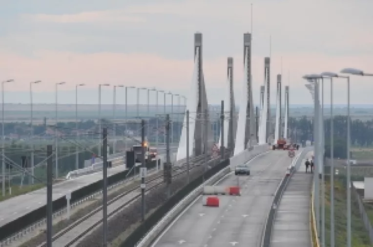 Calafat-Vidin: Inaugurarea celui de-al doilea pod care traverseaza Dunarea, intre Romania si Bulgaria