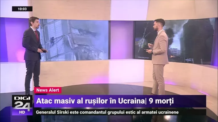 Explozii si alerte de raid aerian la Kiev si in alte orase din Ucraina