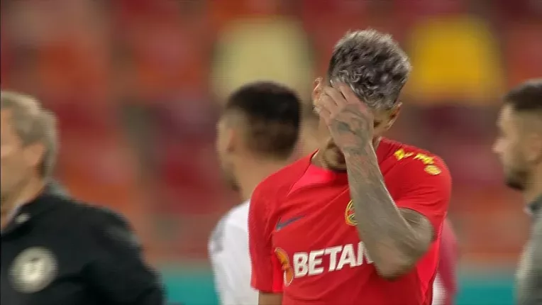 FCSB - U Cluj 2-2. Ros-albastrii, egalati in ultimele minute