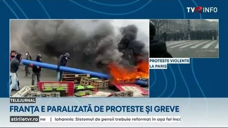 Francezii nu renunta la protestetele impotriva reformei pensiilor