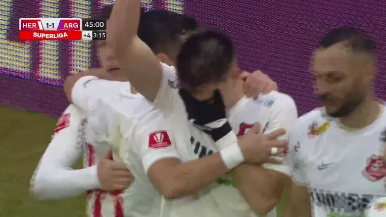 Hermannstadt - FC Arges 1-1. Garita a marcat un eurogol, gazdele au egalat din penalty