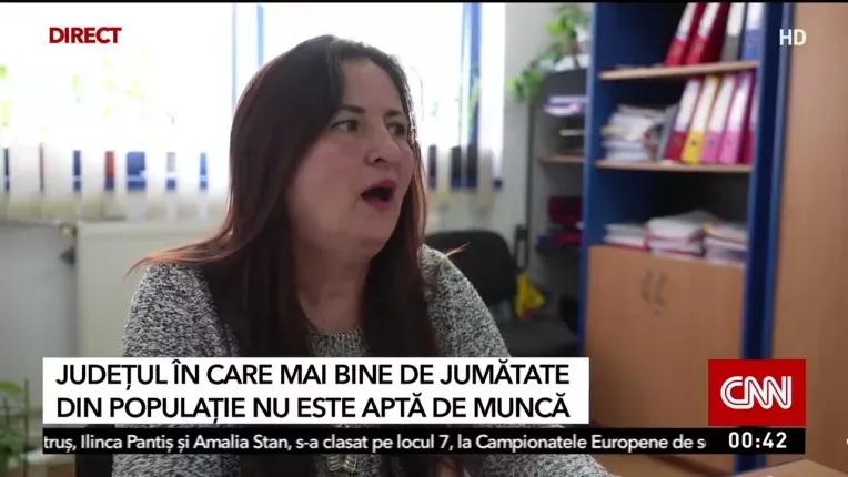 Judetul din Romania in care mai mult de jumatate din populatie nu este apta de munca