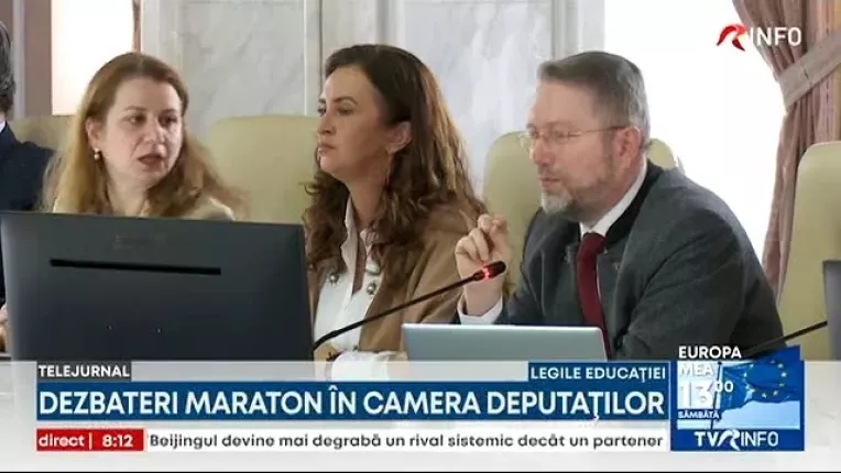Legile educatiei, subiectul dezbaterilor maraton in Camera Deputatilor