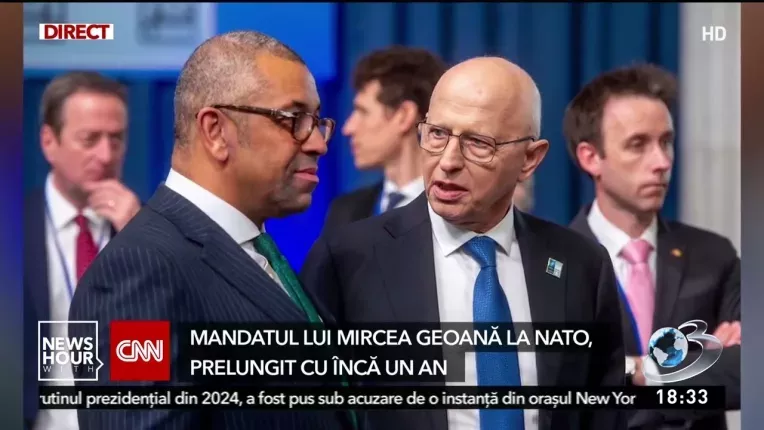 Mandatul lui Mircea Geoana la NATO, prelungit cu un an. Vom continua, oricand si impreuna