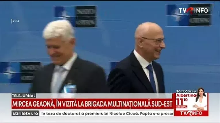 Mircea Geoana, vizita la Brigada Multinationala Sud-Est din Craiova