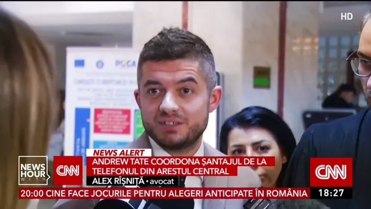 Noi stenograme incendiare in care Andrew Tate le santaja din arest pe fetele care au depus marturie