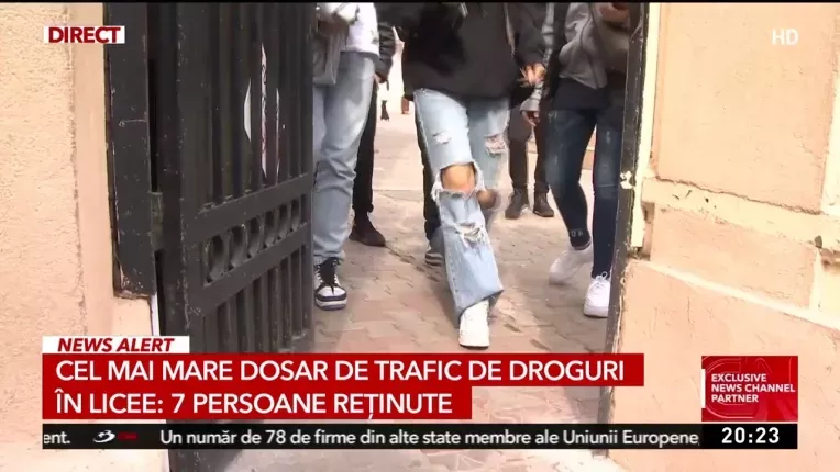 Operatiunea Meduza: Copii de deminitari retinuti pentru trafic de droguri