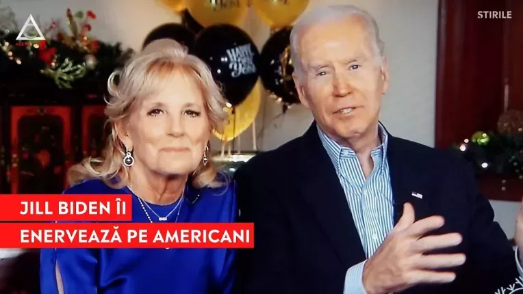 Prima Doamna a SUA i-a enervat pe americani cu urarea de Anul Nou