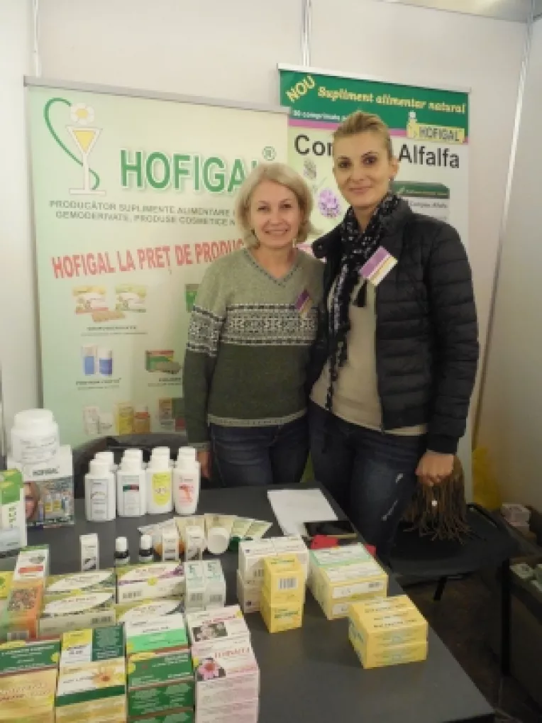 Produse de la Hofigal, la targul Body, Mind & Spirit de la Sala Palatului