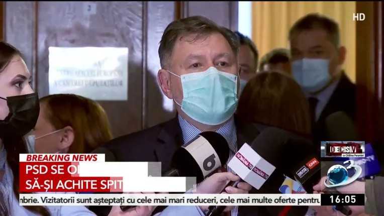 Rafila, reactie la propunerea PNL ca spitalizarea pentru nevaccinati sa fie contra cost
