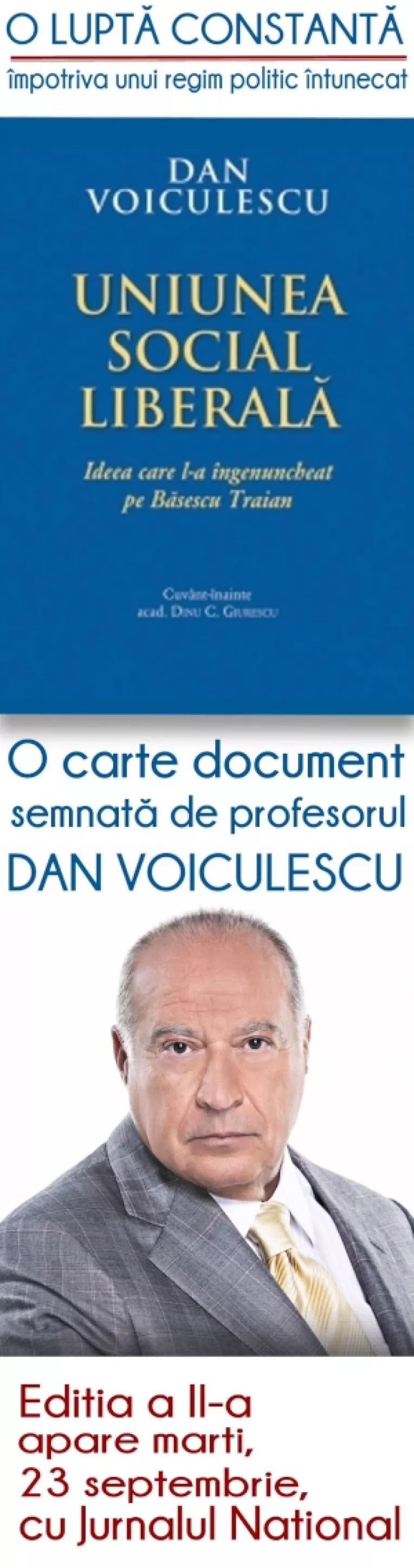 Reeditarea unei carti despre agonia regimului Basescu