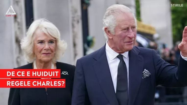 Regele Charles si Camilla au fost huiduiti