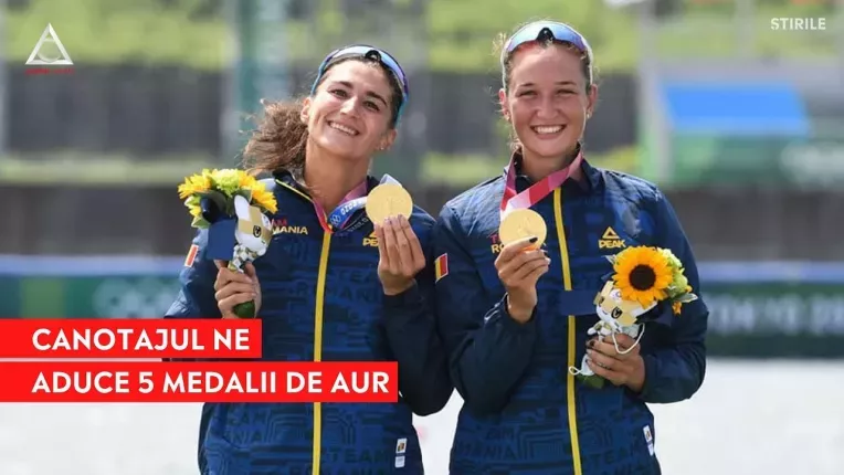 Romania castiga 5 medalii de aur la canotaj in 2022