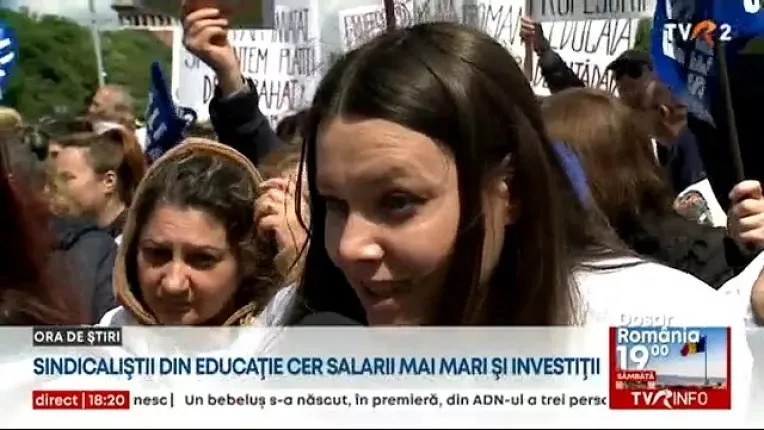 Sindicalistii din Educatie cer salarii mai mari si investitii