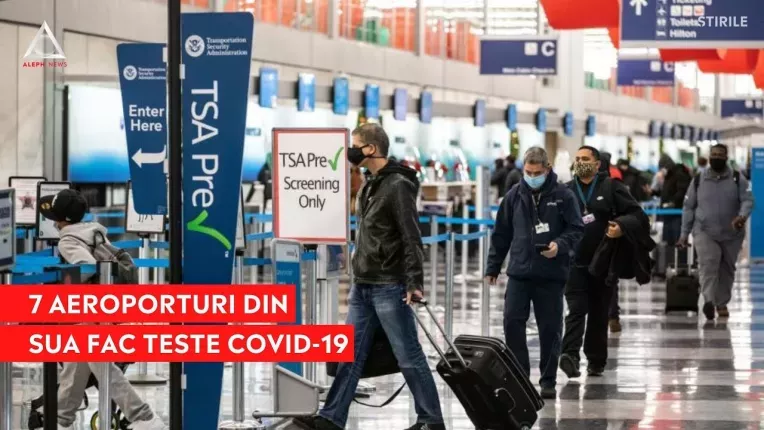 SUA reiau protocolul COVID-19 pe aeroporturi