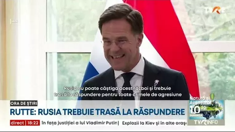 Zelenski cere Olandei si Belgiei mai mult ajutor militar